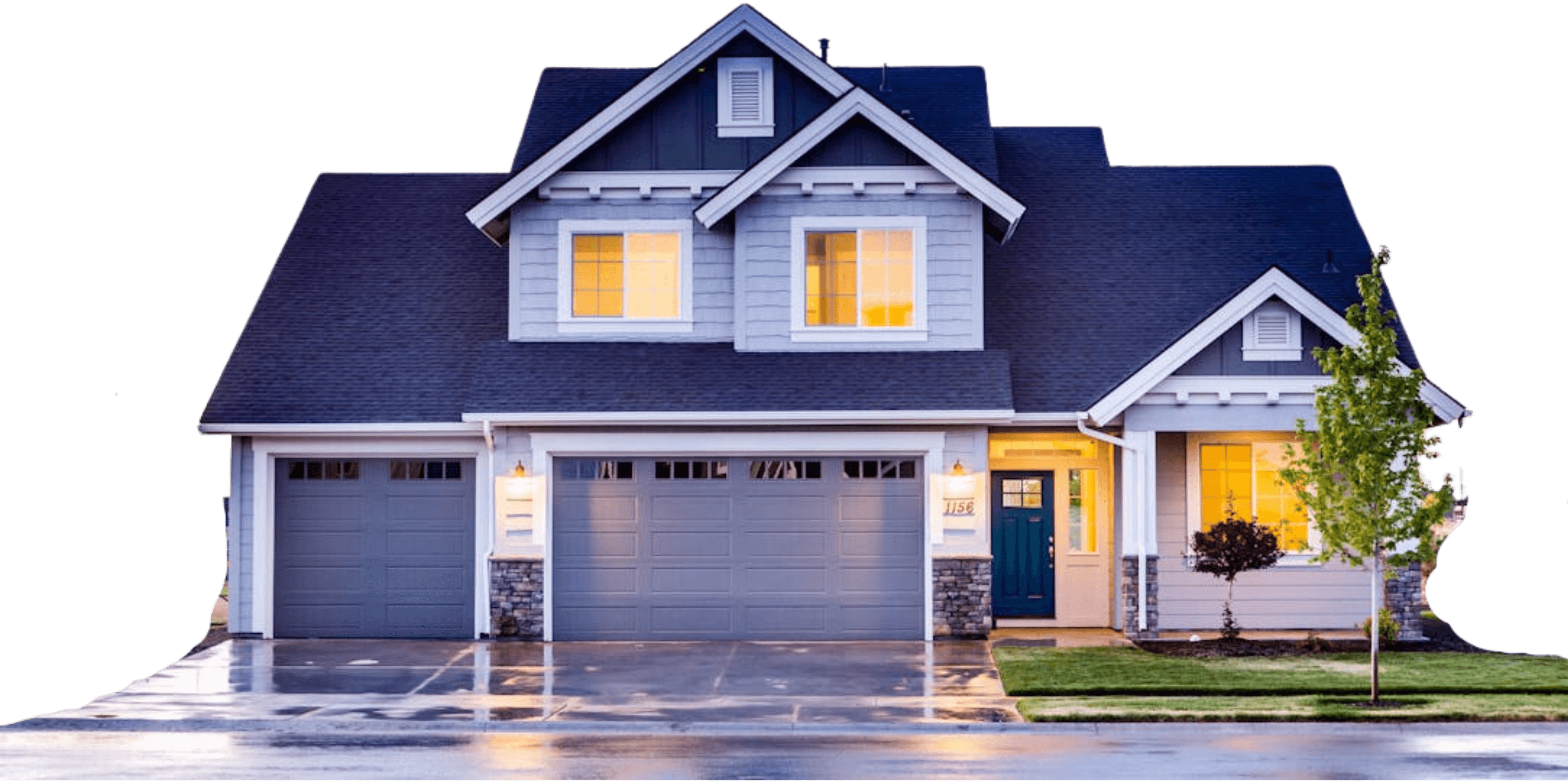 Real estate property analysis dashboard showing comps and census data